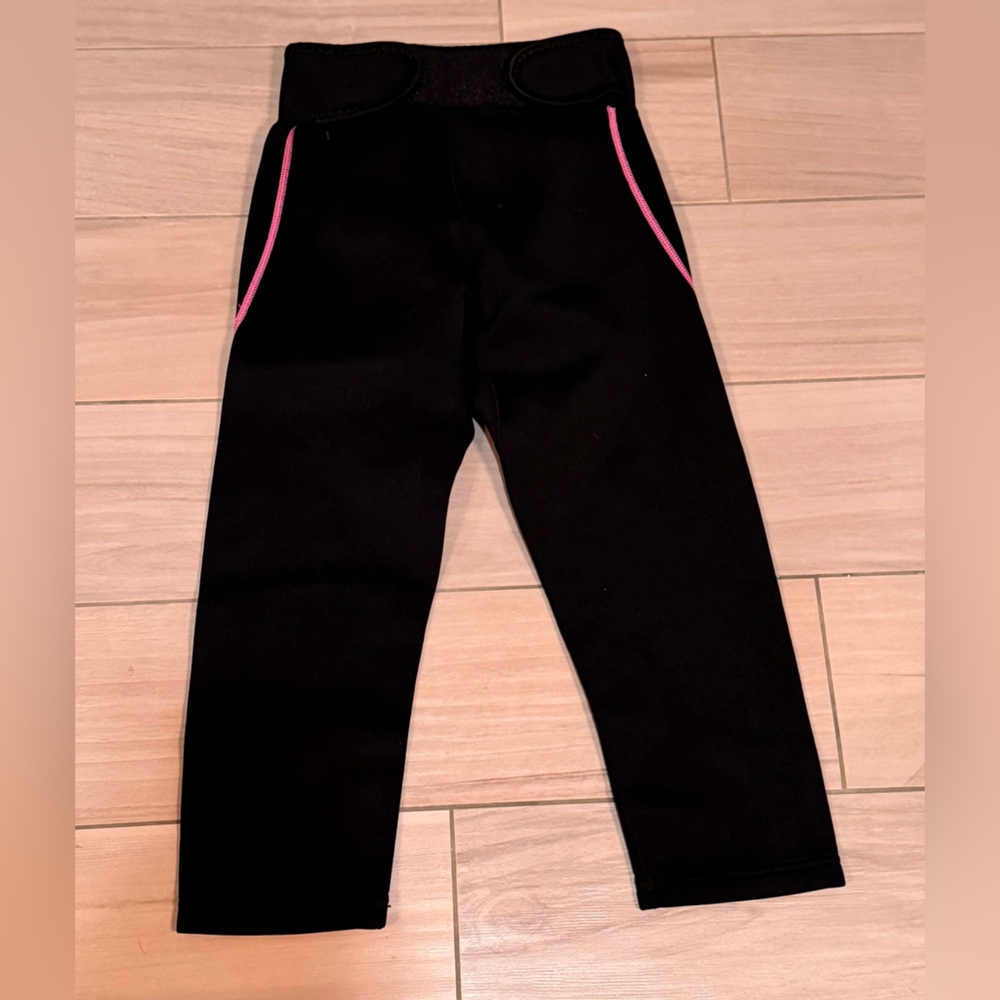 Dive & sail Wet suit pants Black & Pink Swim Leggings XS with adjustable waist - Picture 2 of 6